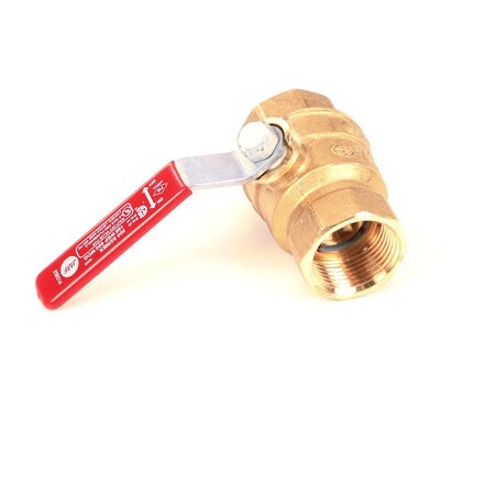 Franke Foodservice System Valve, 1" Ball Brass Npt Fe 3586265